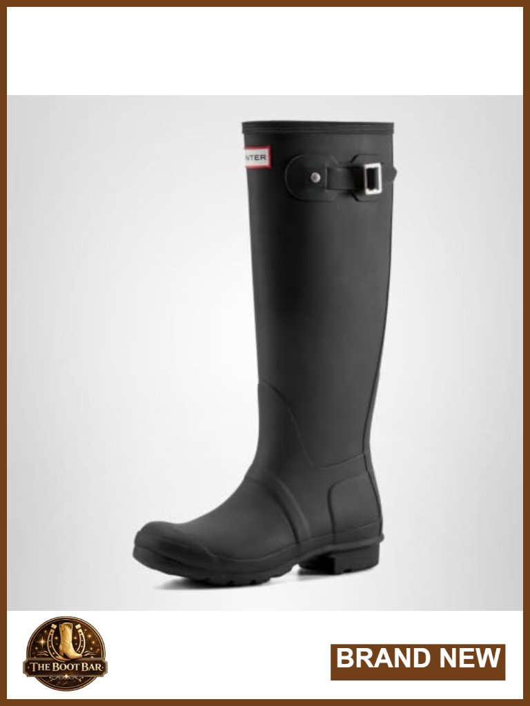Waterproof Knee-High Rain Boots With Cushioned Comfort